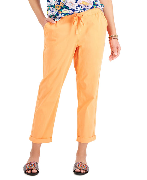 Style & Co Pull On Cuffed Utility Pants